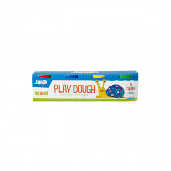 Тесто за моделирање, Statovac, Junior, Play Dough, 160g, 4 бои 