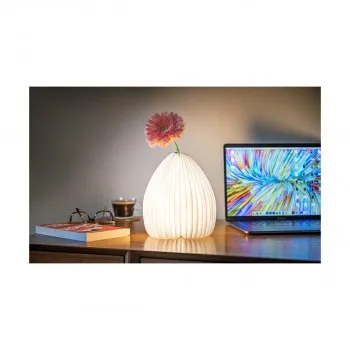 Паметна ламба - Вазна, Smart Vase Light, дрво - бамбус 