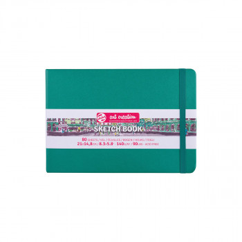 Скицник, Talens Art Creation, 21 x 14.8 цм, forest green 