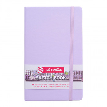 Скицник, Talens Art Creation, 13 x 21 цм, pastel violet 