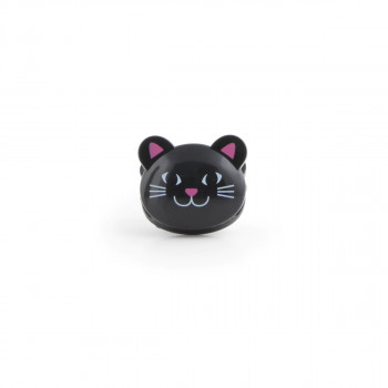 Сет штипки за кеси, Bag Clips Cats, 1/6, црни 