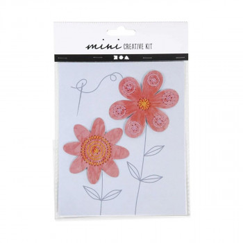 Мини креативен сет за изработка, Flowers 