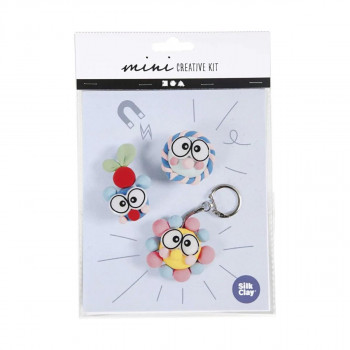 Мини креативен сет за изработка, Figures With Big Eyes 