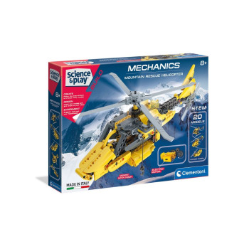STEM сет, Science Museum, Mechanics Lab - Mountain Rescue Helicopter 