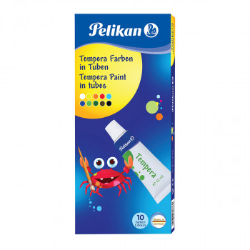 Темперни бои, Pelikan, 10 x 12 мл 
