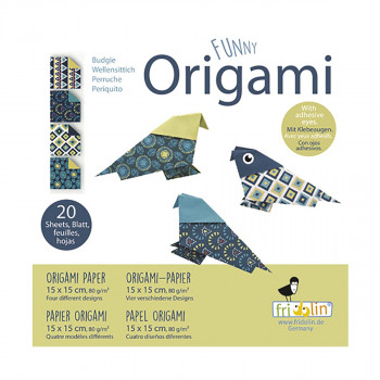 Забавно оригами - Папагалчиња 