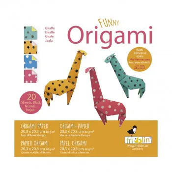 Забавно оригами - Жирафи 