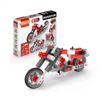 Коцки за градба - Мотоцикли, Inventor 12 models - Motorbikes 