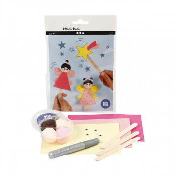 Сет за изработка со глина, Мини Craft Kit - Princesses 