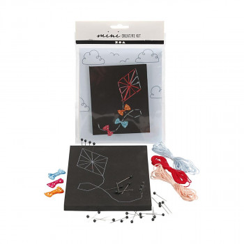 Мини сет за изработка со ева пена и конец, Мини Craft Kit - Kite 
