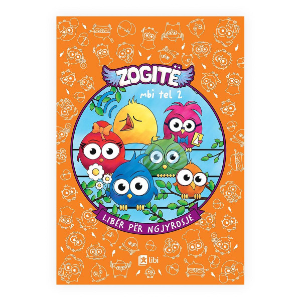 Zogitë mbi tel 2 - libër për ngjyrosje 