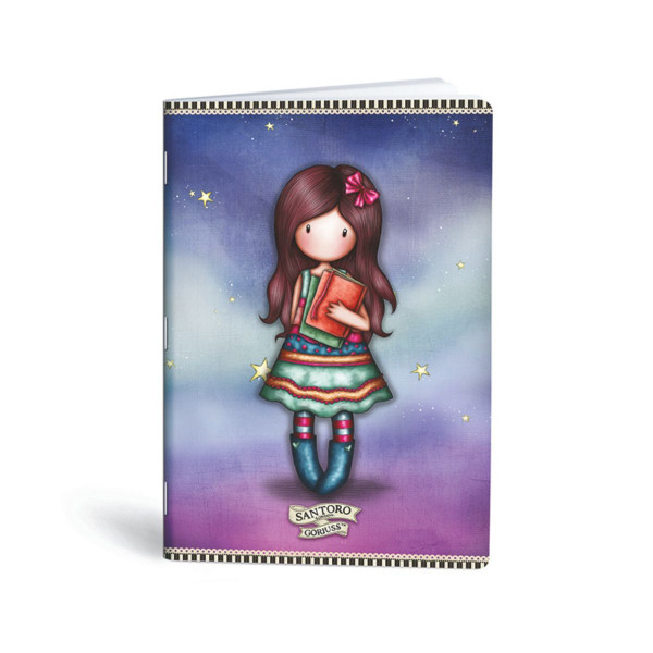 Тетратка, Lipa Mill/ Mar-Mar, Santoro - Gorjuss, A4, линии