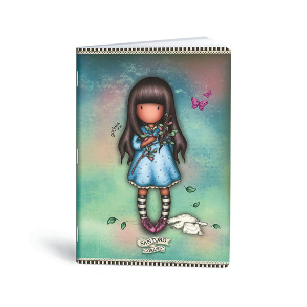 Тетратка, Lipa Mill/ Mar-Mar, Santoro - Gorjuss, A4, линии