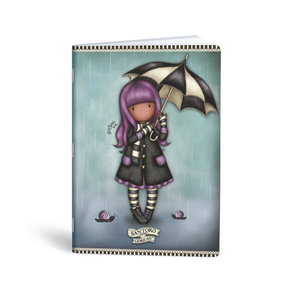 Тетратка, Lipa Mill/ Mar-Mar, Santoro - Gorjuss, A4, линии