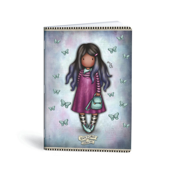 Тетратка, Lipa Mill/ Mar-Mar, Santoro - Gorjuss, A4, линии