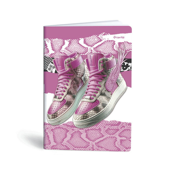 Тетратка, Lipa Mill/Mar-Mar, Premium - Sneakers, A4, коцки 