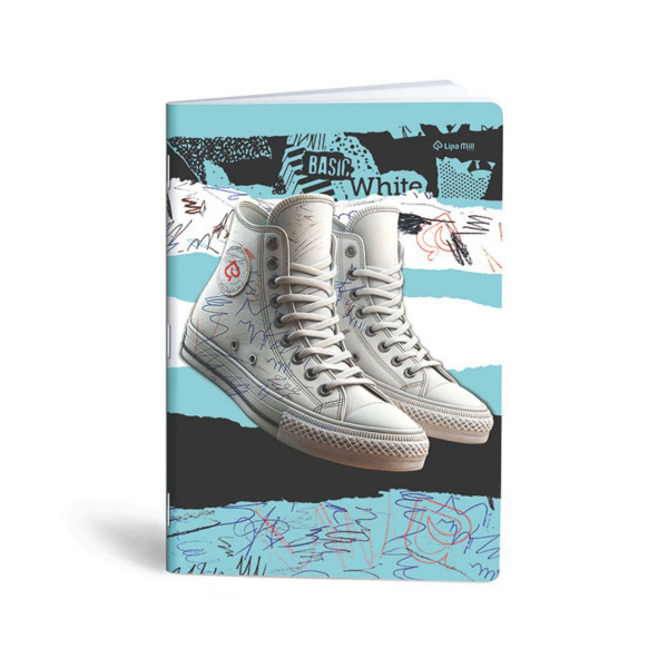 Тетратка, Lipa Mill/Mar-Mar, Premium - Sneakers, A4, линии 