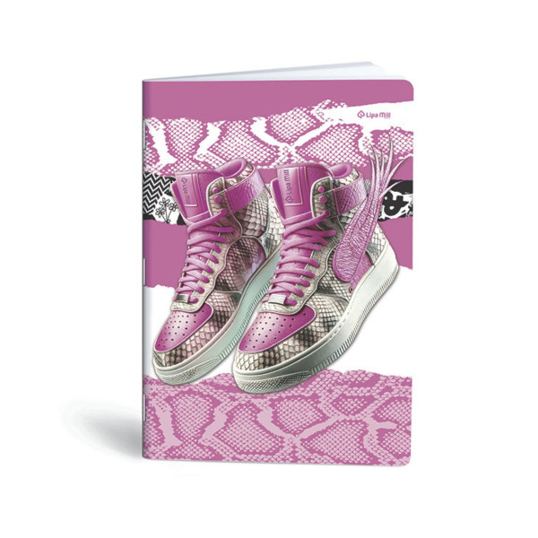 Тетратка, Lipa Mill/Mar-Mar, Premium - Sneakers, A4, линии 