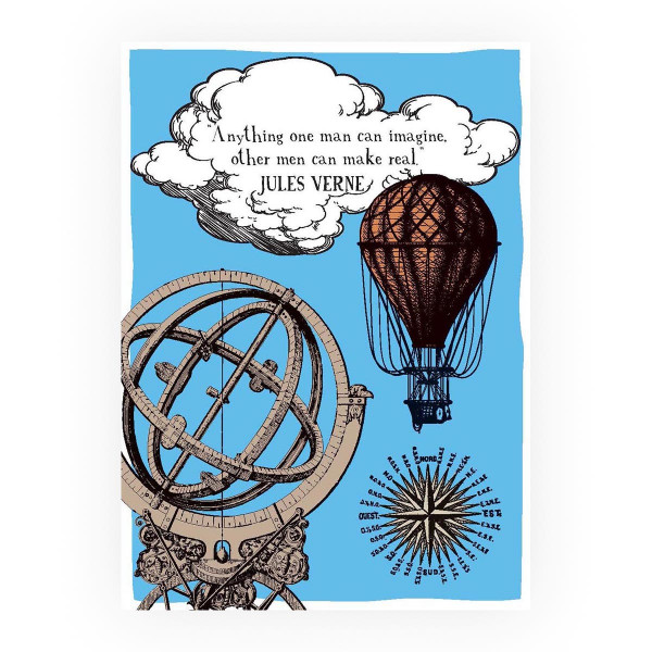 Тефтер, Classic literature, Jules Verne, B6 