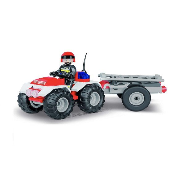 Коцки за градба, Action Town , Fire Patrol Unit, 66 парчиња