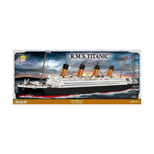 Коцки за градба, Historical Collection, R.M.S. Titanic, 2840 парчиња
