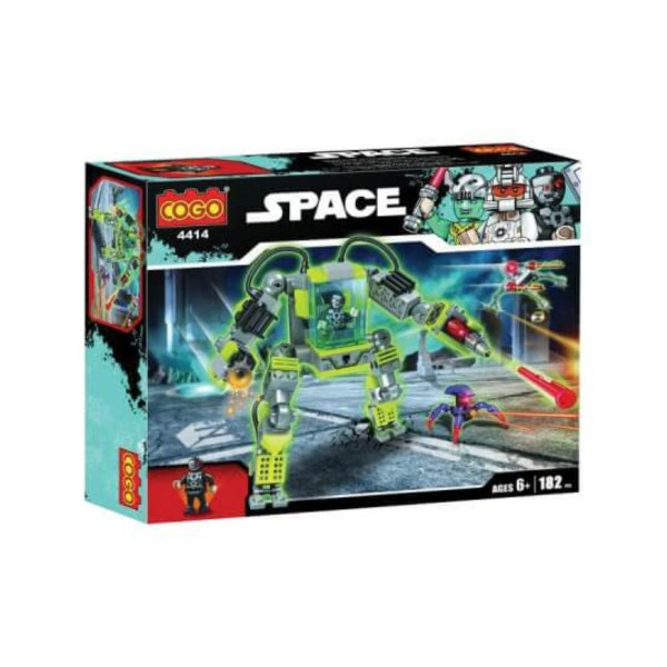 Коцки за градба, Space, Robot, 182 парчиња