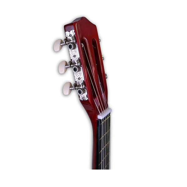Дрвена гитара со ремен, Wooden Guitar, 75cm 