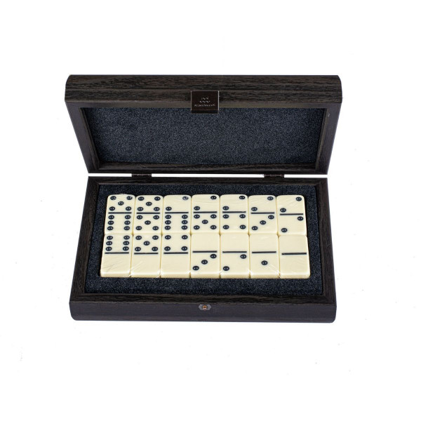 Сет за домино, Luxury Set in Black Wooden Replica Case