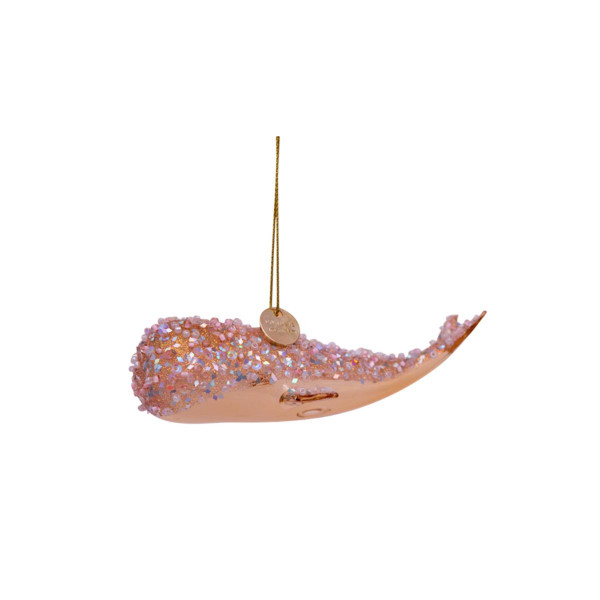 Лампион, Pink Transparent Whale, 2.5cm 