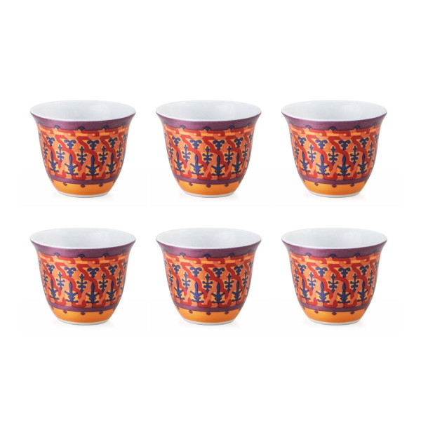 Сет од 6 шолји за кафе, Vagabonde, 60ml 