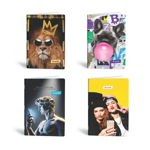 Тетратка, Lipa Mil/Mar Mar - Standard A5, коцки