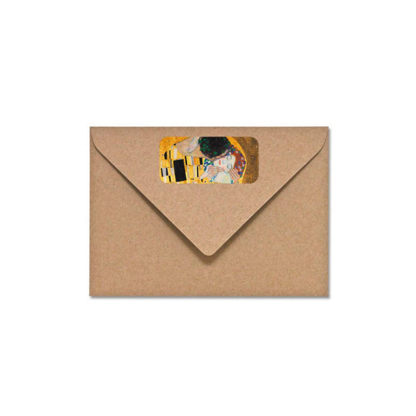 Сет од 8 уметнички стикери, Gustav Klimt 