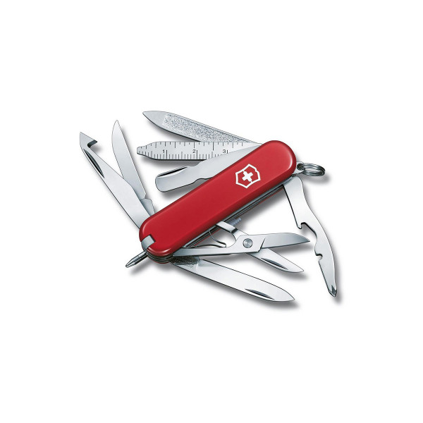 Џебно ноже со пенкало, Victorinox, Minichamp classic, 58мм, црвено 