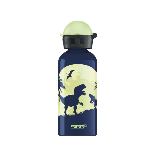 Детско шише за вода, Sigg, Glow Moon Dinos, 400мл 