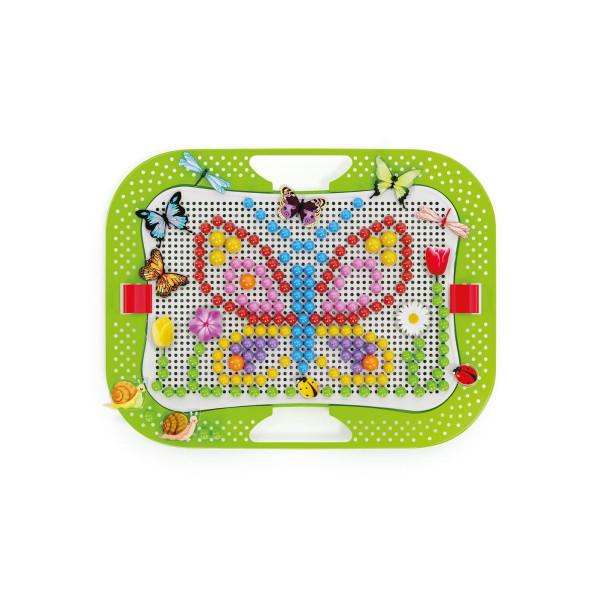Табла со пинови и фигури, Nature Fun Bugs & Pegs, 316 парчиња 