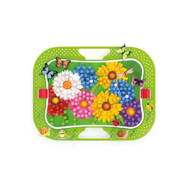 Табла со пинови и фигури, Nature Fun Bugs & Pegs, 316 парчиња 