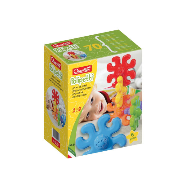 Форми за составување - октоподи, Polipetti, 6 парчиња 