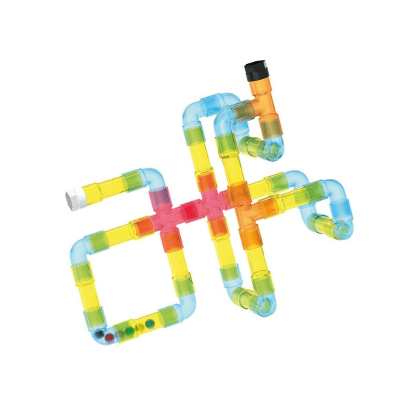 Сет за градба - цевки, Tubation Maze, 44 парчиња