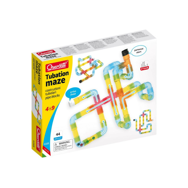 Сет за градба - цевки, Tubation Maze, 44 парчиња