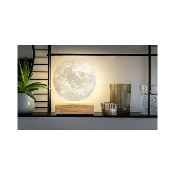 Паметна ламба - Месечина, Smart Moon Lamp, дрво - јасен 