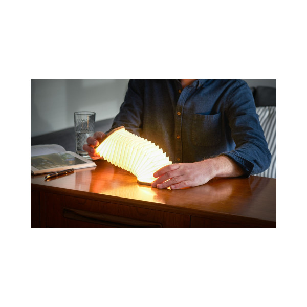 Паметна ламба - Хармоника, Smart Accordion Lamp, дрво - орев 