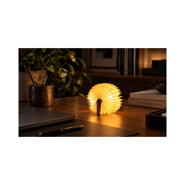 Паметна ламба - Книга, Мини Smart Book Lamp, мала, дрво - орев 