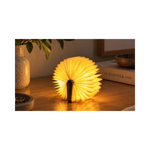 Паметна ламба - Книга, Мини Smart Book Lamp, мала, дрво - орев 