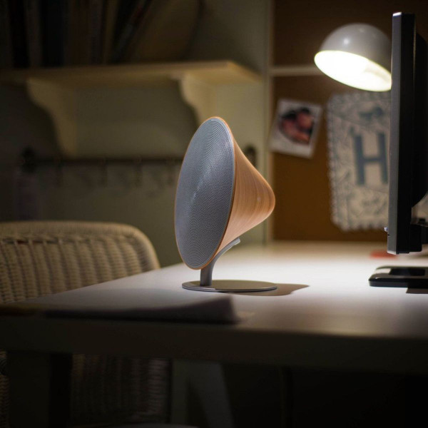 Звучник, Мини Halo Bluetooth Speaker, мал, дрво - бука 