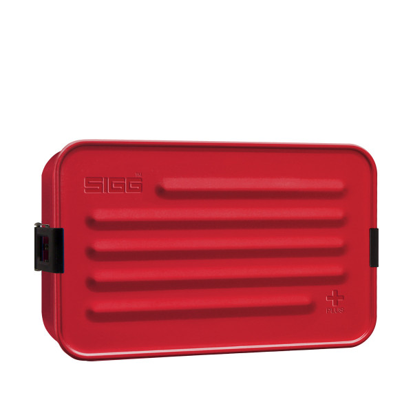 Метална кутија за ужина, Sigg, Metal Box Plus L, Red, голема 