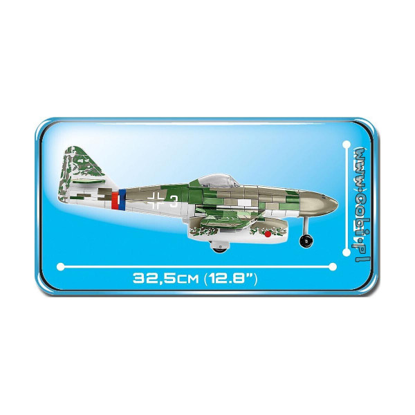 Коцки за градба, WW2 Historical Collection, Messerschmitt me 262A-1A, 390 парчиња
