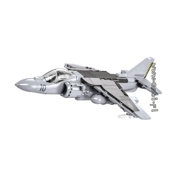 Коцки за градба, Armed Forces, AV-8B Harrier II Plus, 410 парчиња