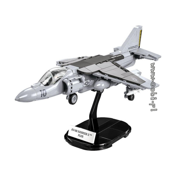Коцки за градба, Armed Forces, AV-8B Harrier II Plus, 410 парчиња
