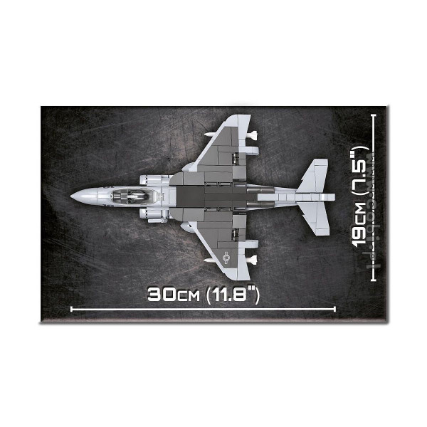 Коцки за градба, Armed Forces, AV-8B Harrier II Plus, 410 парчиња