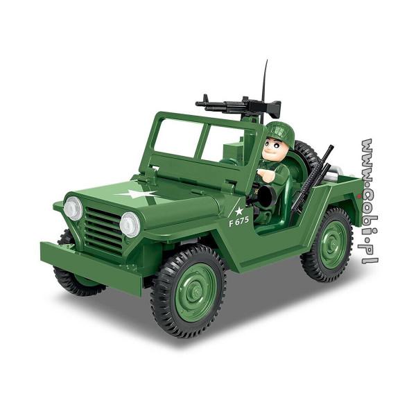 Коцки за градба, Vietnam War Historical Collection, M151 A1 Mutt, 91 парчиња